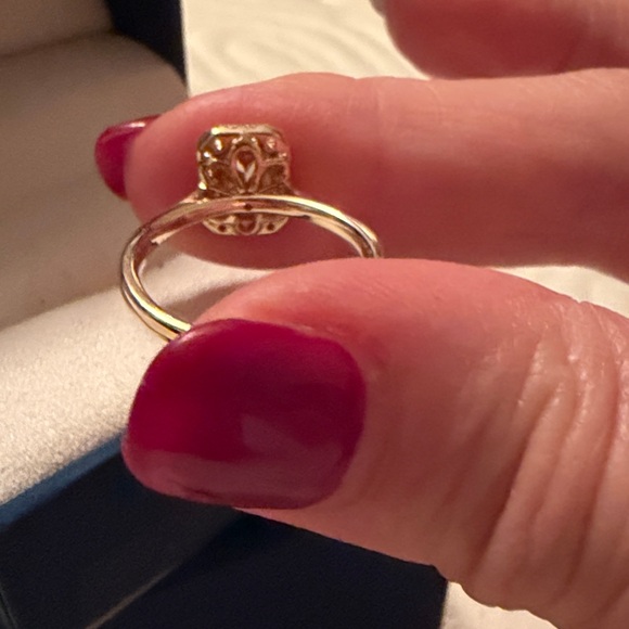 Badgley Mischka Gold Women's Ring 14k size 7 - Picture 14 of 14
